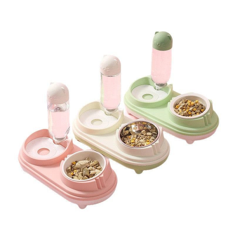 Daxelvori Decorative Double Pet Bowl & Water Station - product image 2