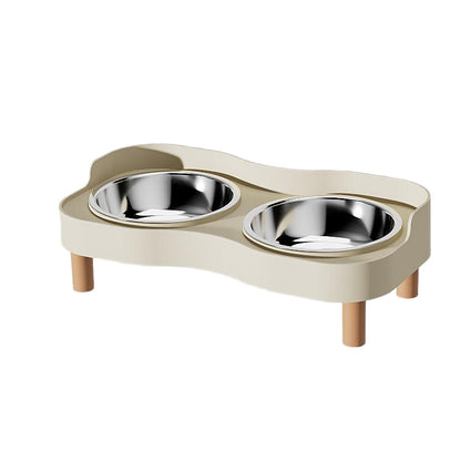Daxelvori Stainless Steel Two-in-One Pet Feeding Bowl - product image 3