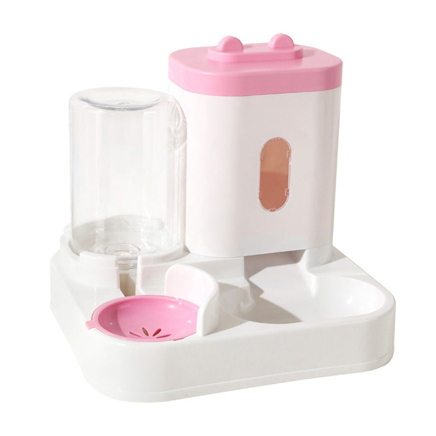 Daxelvori Compact Dual Pet Food & Water Bowl Set - product image 2