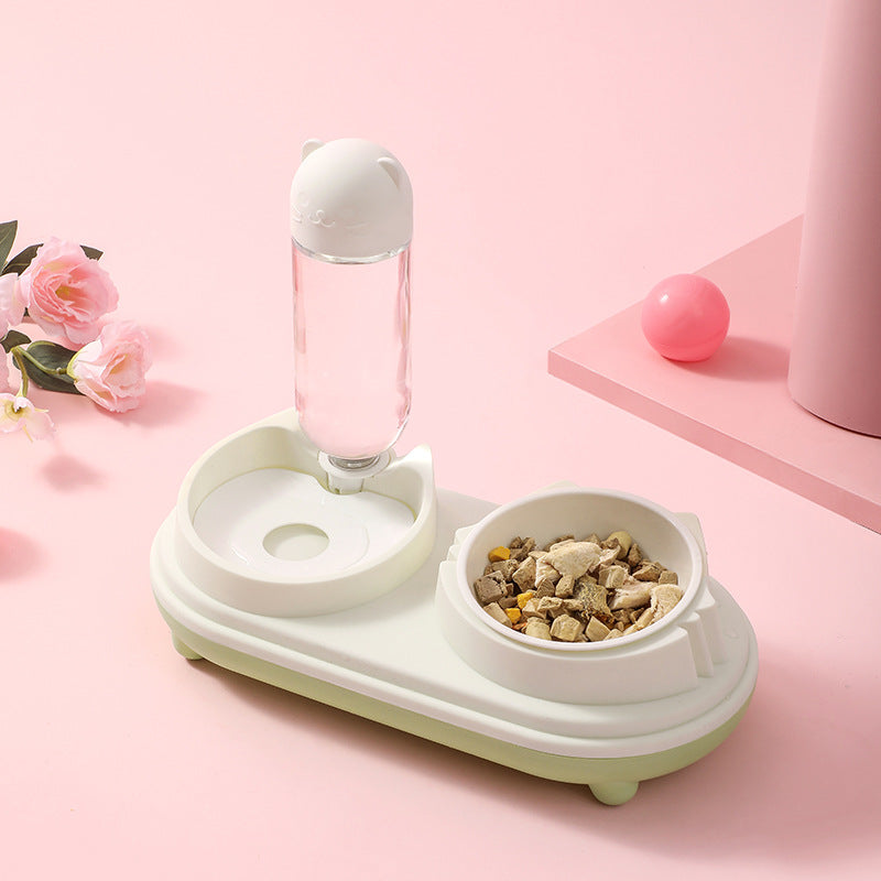 Daxelvori Decorative Double Pet Bowl & Water Station - product image 1