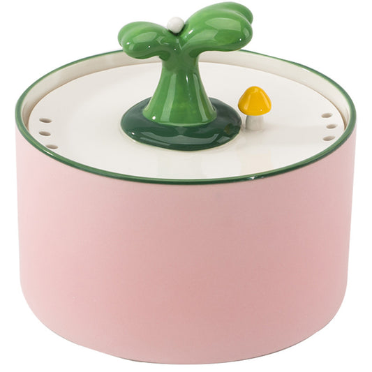 Daxelvori Ceramic Electric Circulating Pet Water Fountain - product image 1