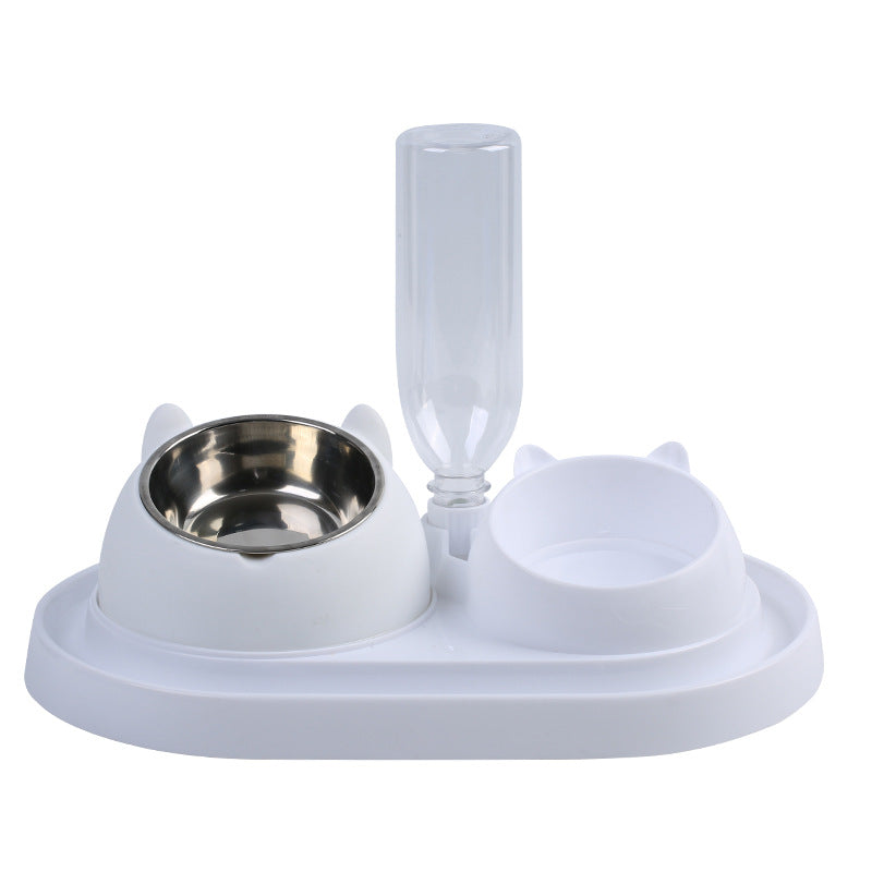 Daxelvori Stainless Steel Pet Food & Water Station - product image 1