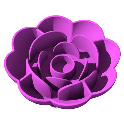 Daxelvori Flexible Silicone Slow-Feeder Pet Bowl - product image 1