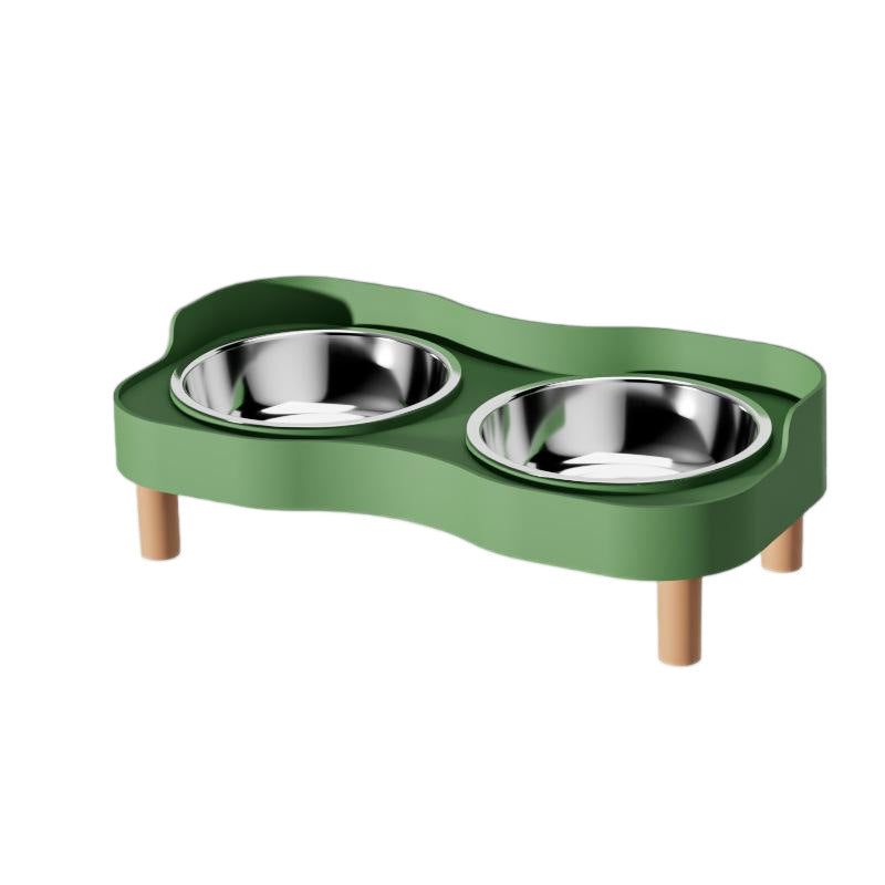 Daxelvori Stainless Steel Two-in-One Pet Feeding Bowl - product image 2