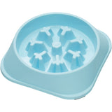 Daxelvori Ridged Non-Tip Style Pet Slow-Feeder Bowl - product image 1