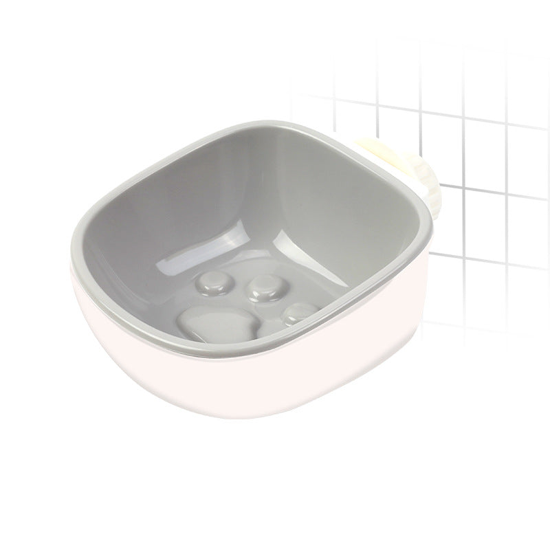 Daxelvori Paw-Print Mountable Slow-Feeder Pet Bowl - product image 2