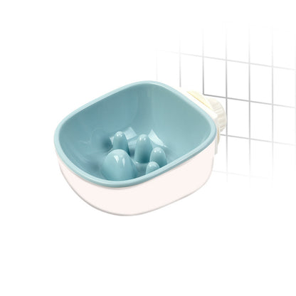 Daxelvori Paw-Print Mountable Slow-Feeder Pet Bowl - product image 3