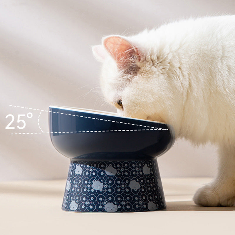 Daxelvori Japanese-Inspired Ceramic Pet Bowl - product image 2