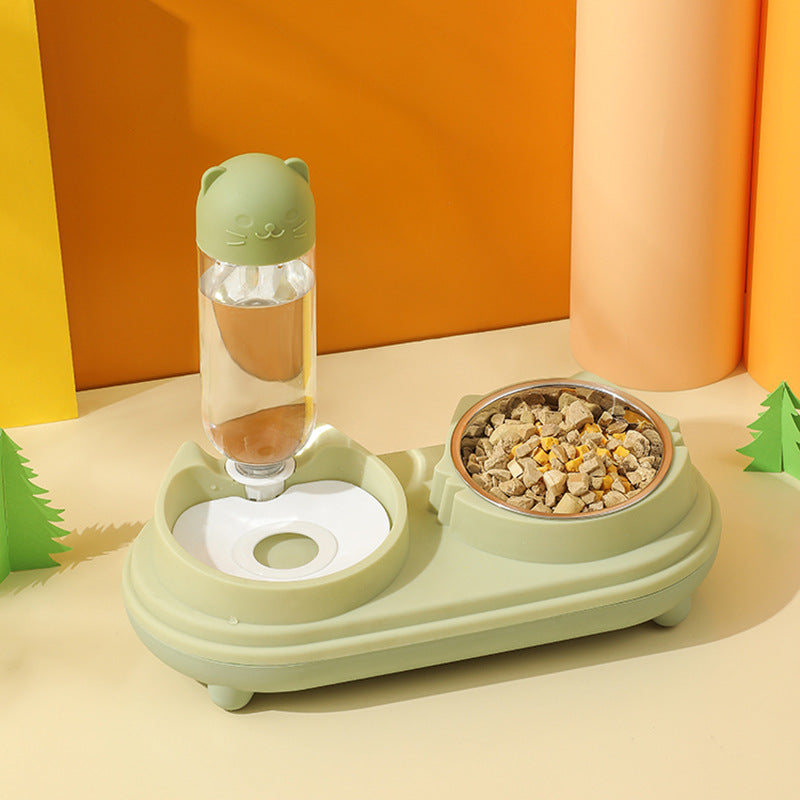 Daxelvori Decorative Double Pet Bowl & Water Station - product image 3