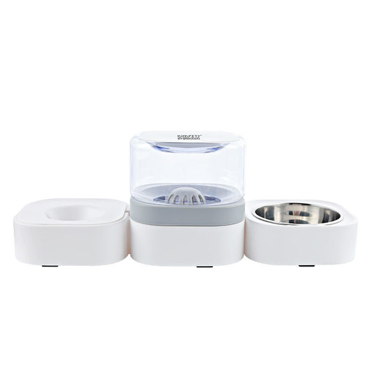 Daxelvori Filtered Dual-Bowl Pet Water Dispenser - product image 1